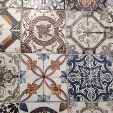 Nikea Mix Pattern Tile Set By Yurtbay 20x20 Cm Ceramic Planet Tile Patterns Ceramic Tile Colors Tile Floor