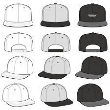 Snapback Cap Moda Plana Vector Ilustracion Maqueta Diseno Vector Premium Premium Vector Freepik Vector Snapback Cap Fashion Fashion Flat Flat Sketch