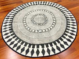 Bis zu 50% reduziert teppich rund & rundteppich online kaufen bei otto › top marken kauf auf rechnung ratenkauf möglich jetzt bestellen! Runde Teppiche Marrakech Rund Schwarz Grau Weiss