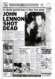 John Lennon was shot dead in New York on this day 35 years ago ...