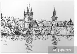 To byl pro mě hlavní důvod. Plakat Panorama Prahy Pohled Na Karluv Most A Reku Vltavu Pixers Zijeme Pro Zmenu