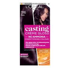 Well you're in luck, because. Casting Creme 316 Plum Burgundy Semi Permanent Hair Dye Superdrug