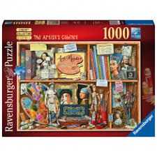 Ravensburger Pussel The Artist S Cabinet 1000 Bitar