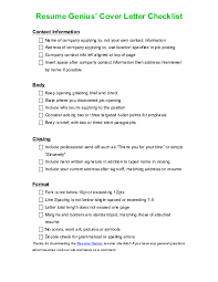 I would greatly appreciate the opportunity to meet with you to discuss what i have to bring to the position at abc company. Pdf Resume Genius Cover Letter Checklist Daoyu Hong Academia Edu