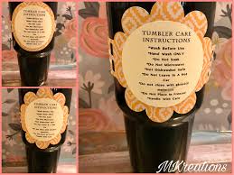 Free Tumbler Care Instructions For Cricut Only Free Tumbler Cricut Custom Tumblers