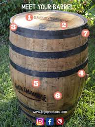 Jack Daniels Full Barrel With No Stain Natural Whiskey Barrel Barrel Wine Barrel