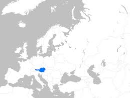 Austria is a country in europe at latitude 47°36′36.00″ north, longitude 13°27′36.00″ east. File Europe Map Austria Png Wikipedia