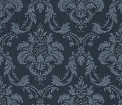 Elisabeth blau - Rasch Vlies-Tapete Barock