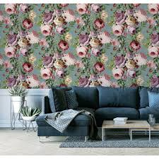 Posted by admin posted on january 16, 2019 with no comments. Shop Arthouse Tapestry Floral Textured Botanical Teal Pink Wallpaper