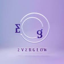 everglow 1st mini album reminiscence new logoeverglow snsfan cafe : Everglow Logo Font Kpop Fonts