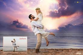 Sunset Sky Overlays Photoshop Overlay Realistic Clouds By 2suns Thehungryjpeg Com