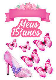 Topo De Bolo Meus 15 Anos Borboletas Rosa Png Borboleta rosa icons ( 221 ). topo de bolo meus 15 anos borboletas