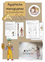 Die hieroglyphen sollten nach dem glauben der alten ägypter ein geschenk des gottes thot gewesen. Kunstunterricht In Der Grundschule I Altes Agypten Kunstunterricht Kunst Grundschule Kunstunterricht Grundschule
