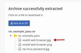 Now, you can see file name, file size, and save button. 3 Ways To Open Rar Files Online Better Tech Tips