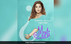 Mimi is a bollywood drama, helmed by laxman utekar. Mimi First Look Poster Expect The Extraordinary From Kriti Sanon A Surrogate Mom