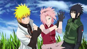 Naruto Sakura And Sasuke Wallpaper Sakura And Sasuke Naruto Shippuden Anime Naruto Sasuke Sakura