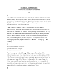 Frankenstein quotes quotes frankenstein quotes. Doc Frankenstein Quotation Analysis Elisha Gunasekara Academia Edu