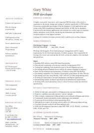 Be sure to personalize your cv to reflect your unique experience and qualifications. Php Developer Cv Sample Dayjob