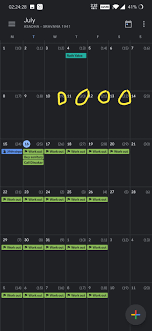 Number Inside The Bracket Next To The Date Calendar Community