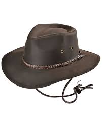 Outback Unisex Grizzly Hat Outback Hat Mens Cowboy Hats Oilskin