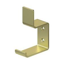 3.31 £3.31 + vat £3.97 incl. Solid Brass Coat Hat Hooks Heavy Duty Modern Double Robe Hook In Polished Brass Deltana Hardware Mh11u3