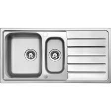 A single bowl sink has one bowl without any dividers. Stainless Steel Reversible Kitchen Sink Drainer 1 5 Bowl