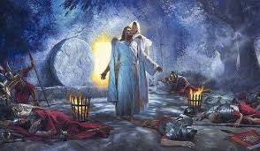 Sabemos que jesús pudo hacer esto después de su resurrección; Compre Nathan Greene La Resurreccion Jesucristo Domingo De Pascua Decoracion Impresion De Hd Pintura Al Oleo Sobre Lienzo Arte De La Pared De La Lona Representa 200109 A 13 31 Del Love Sky