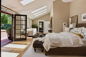 Coffered ceilings look great in a larger master bedroom too. 23 Stylish Bedrooms That Bring Home The Beauty Of Skylights
