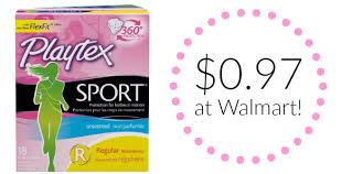 Walmart Playtex Sport Tampons Only 1 97 Become A Coupon Queen Playtex Walmart Tampons
