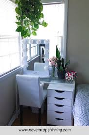 48 Brilliant Storage Ideas For Small Spaces In 2020 Vanity Design Small Space Storage Bedroom Small Closet Space