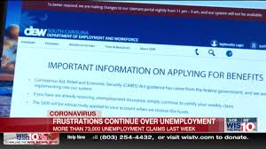 Create a free website with site123. Sc Residents Desperate For Unemployment Benefits After More Than A Month Without A Paycheck