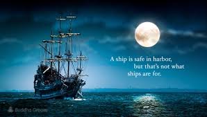 Image result for ship in the harbor is safe