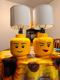 Making new night stand lamps. 1st one is done. I didn't want to split the  cord from the outlets and USB ports I built in to combine it with the light  so