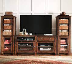 You can now store kid toys in the family, but they are hidden so it doesn't look like a toy room. Benchwright 22 X 60 Media Tower Pottery Barn