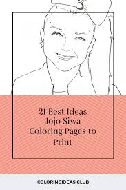 Design a mansion for jojo siwa and we'll reveal whether you're a gen z'er, millennial, or boomer. Jojo Siwa Coloring Printables