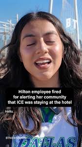 Gia was terminated from the Hilton where she worked for alerting her  community that ICE was staying at her hotel. She spoke to BT about why she  didn't back down and why she refuses to be afraid.