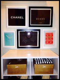 Wall Art Made From Shopping Bags I Turned My Old Shopping Bags Into Wall Art Framed Shopping Bags Closet Decor Shelf Decor Bedroom