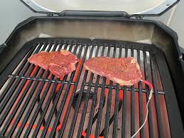 Heat your weber q bbq for 10 minutes before you place your meat onto the trivet. Can You Cook The Perfect Steak On An Electric Bbq Weber Pulse Review The Diy Life