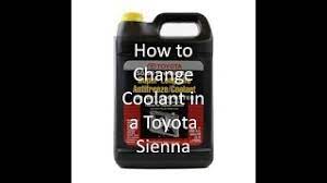 Sienna 2.7 16v (can) asl30. Diy 2011 Toyota Sienna Coolant Change Youtube