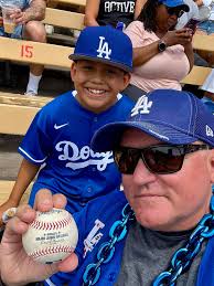 Dodger fan meets fellow fan at watch party