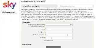 Jan 21, 2021 · anleitung: Sky Receiver Zuruckschicken Adresse Retourenlabel Und Inhalt