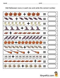 59 fantastic free printable prek worksheets. Free Printable Halloween Addition Worksheet Pdf Halloween Worksheets Halloween Math Worksheets Kindergarten Worksheets Printable