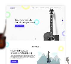 Cool Music Shop Website Template Free Psd Download Music Shop Website Template Free Psd This Is A F Free Website Templates Website Template Shopping Websites