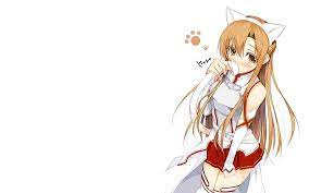 1 appearance 1.1 real life appearance 1.2 alfheim online avatar 1.3 infinity moment/hollow fragment 2. Hd Wallpaper Anime Girls Sword Art Online Yuuki Asuna White Background Wallpaper Flare
