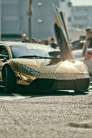 Lamborghini With A Leopard Print Gold Paint Job How Crazy Is That I Like It Though Cool Sports Cars Sports Cars Luxury Sport Cars