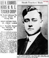 1929 Lee Edwards and A.C. Reynolds head teachers group.