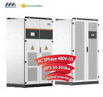 Megarevo Microgrid Solar Hybrid Inverter 500KW Three Phase 480Vac Output  Solar Panels Storage Inverters 500kVA Commercial Use