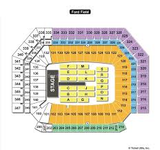 Ford Field Detroit Mi Seating Chart View