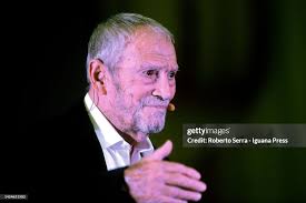 Italian actor Umberto Orsini performs "The Reading Prison Ballad"... News  Photo