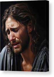Jesus Wept Canvas Print